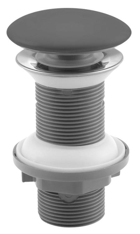 Korek umywalkowy 5/4“ klik-klak, ceramiczny grzybek, wys. 20-70mm, antracyt 38TP0162I