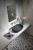 INFINITY OVAL umywalka ceramiczna nablatowa 55x36 cm, antracyt 10NF65055-2C wizualizacja