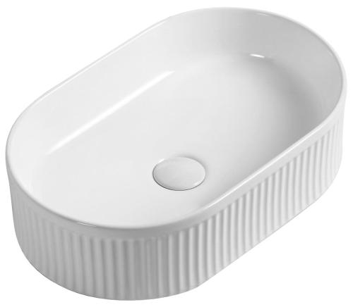 PICOBELLO umywalka ceramiczna nablatowa 60x34 cm, biały AR486