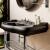 RETRO umywalka ceramiczna 100x54,5 cm, czarny mat 105031
