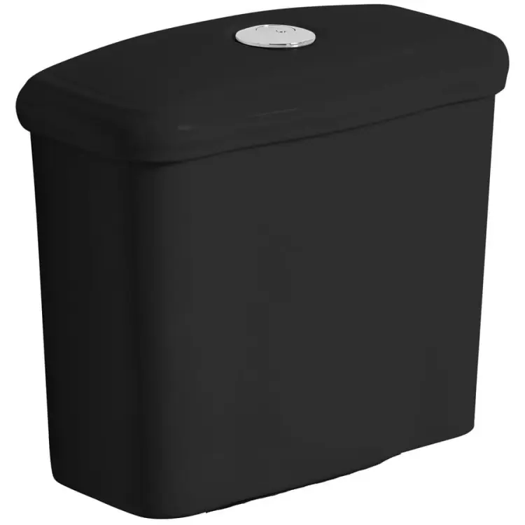 Retro zbiornik wody do kompaktu WC czarny mat 108131