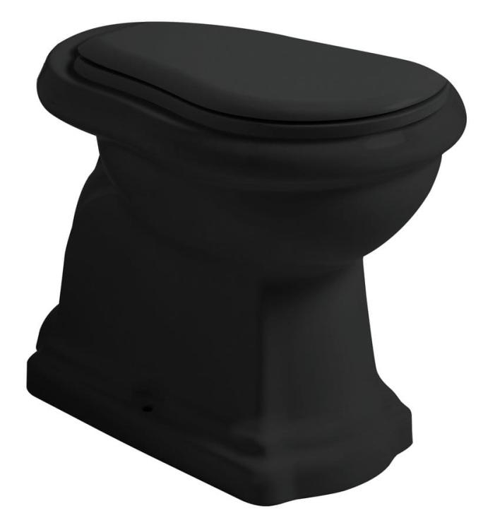 RETRO misa do kompaktu WC 38,5x59 cm, odpływ pionowy , czany mat 101031