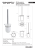 ORGANIC Szczotka WC wisząca (szczotka biała) 157113141 rysunek