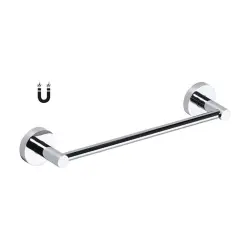RAWELL Wieszak magnetyczny na ręcznik do grzejnika 26 cm chrom 104104262