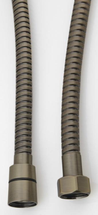 POWERFLEX Wąż prysznicowy 150 cm kolor ciemny brąz FLE10BRO z bliska