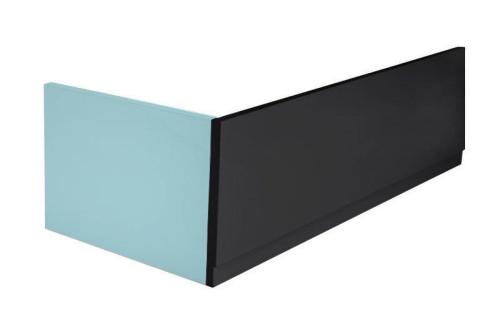 PLAIN obudowa czołowa 180x59cm, czarny mat, prawa 72804.21