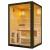 PANORAMA BLACK sauna fińska 2-osobowa 130x120x200 cm J61130