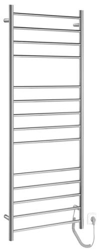 REDONDO elektryczna suszarka na ręczniki, okrągła, 600x1500 mm, 130 W, stal nierdzewna polerowana ER250V
