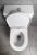 LEON RIMLESS kompakt WC, odpływ poziomy/pionowy, biały 201.437.4 z góry