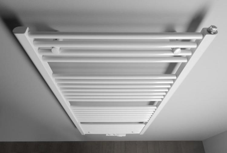 AQUALINE Grzejnik łazienkowy biały 594 W 450x1320 mm ELM34T  na ścianie