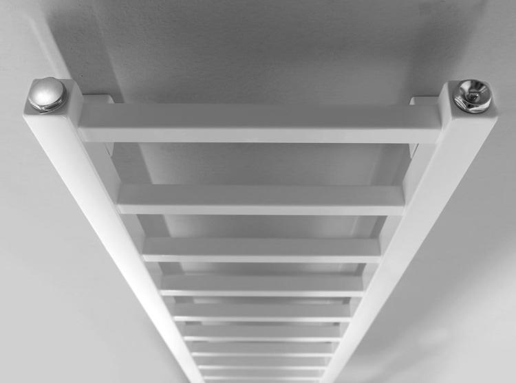 METRO LIGHT grzejnik 300x1140mm, 211 W, biały IR444T z góry