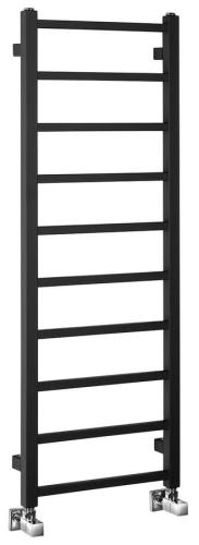METRO LIGHT grzejnik 400x1140mm, 247 W, czarny mat IR445TB