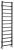 METRO LIGHT grzejnik 400x1500 mm, 323 W, czarny mat IR447TB