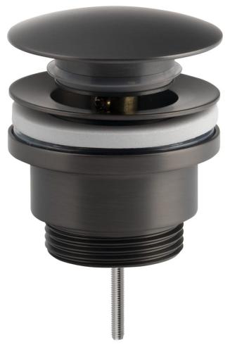 Korek umywalkowy 5/4'', klik-klak, duży korek, wys. 10-55 mm, gun metal CV1002GM