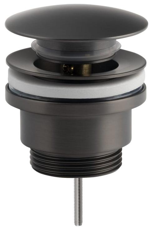 Korek umywalkowy 5/4'', klik-klak, duży korek, wys. 10-55 mm, gun metal CV1002GM