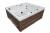 Basen ogrodowy JACUZZI, 4 osobowy - SPA60 bok