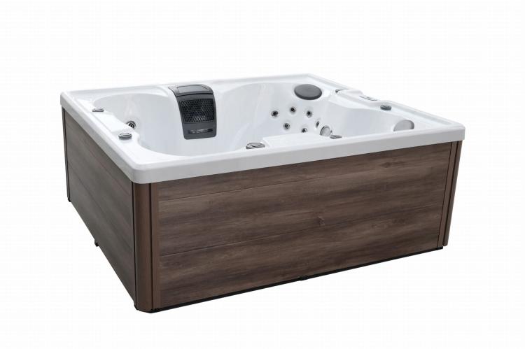 Basen ogrodowy zewnętrzny 5 osobowy JACUZZI - KATANIA z pokrywą, biały - SPA62