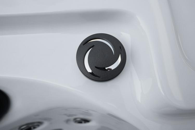 Basen ogrodowy zewnętrzny 5 osobowy JACUZZI - KATANIA z pokrywą, biały - SPA62