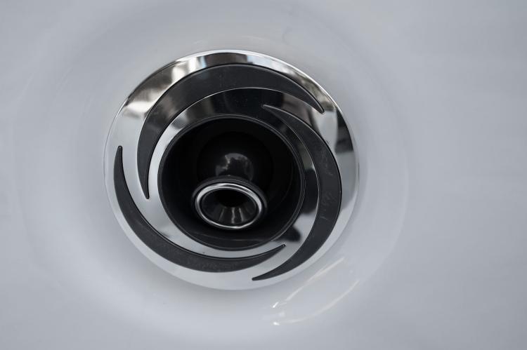 Basen ogrodowy zewnętrzny 5 osobowy JACUZZI - KATANIA z pokrywą, biały - SPA62