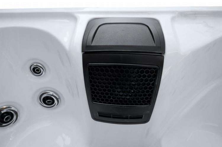 Basen ogrodowy zewnętrzny 5 osobowy JACUZZI - KATANIA z pokrywą, biały - SPA62