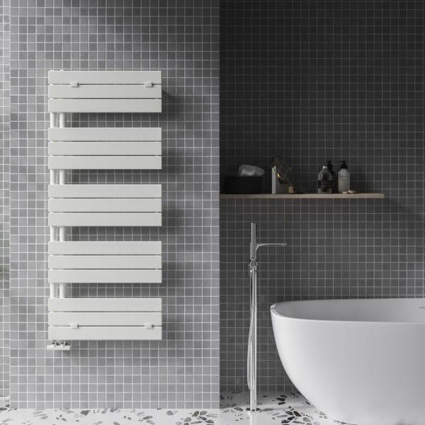 AREZZO Grzejnik łazienkowy 1600x600 mm 727 W biały AL143 wizualizacja