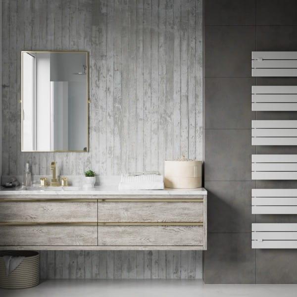 AREZZO Grzejnik łazienkowy 1800x600 mm 915 W biały AL173 wizualizacja