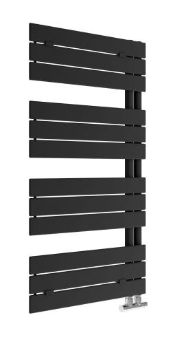 AREZZO Grzejnik łazienkowy 1200x600 mm 574 W czarny mat ALS113