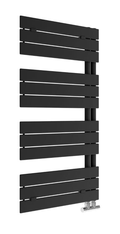 AREZZO Grzejnik łazienkowy 1200x600 mm 574 W czarny mat ALS113