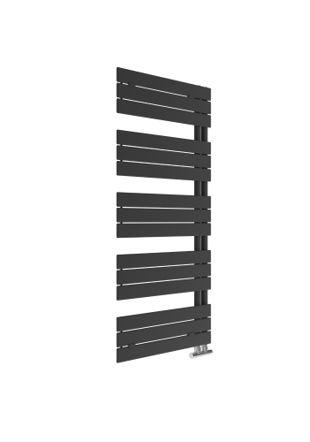 AREZZO Grzejnik łazienkowy 1600x600 mm 727 W czarny mat ALS143