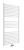TRIENT Grzejnik łazienkowy 1170x600 mm 652 W biały TR117