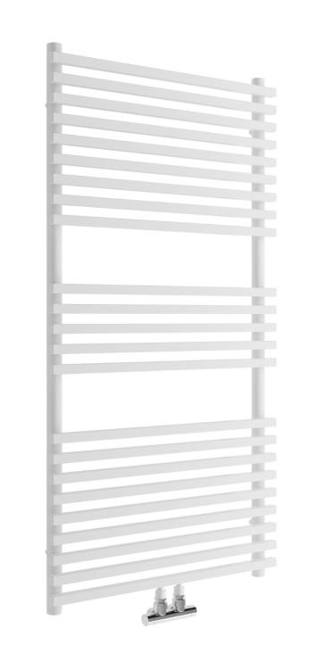 TRIENT Grzejnik łazienkowy 1170x600 mm 652 W biały TR117