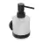 DARK Dozownik do mydła z czarnym uchwytem 200 ml 104109100