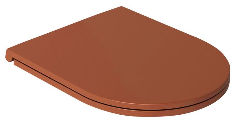 INFINITY Deska WC SLIM, Easy Take, Soft Close, terracotta 40KF0548I-S