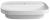 INFINITY umywalka wpuszczana w blat, 55x40cm, biały 10NF50055 front