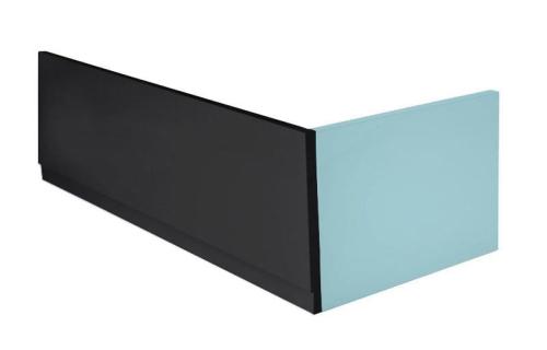 COUVERT obudowa czołowa lewa 170x52 cm czarny mat 72859.21