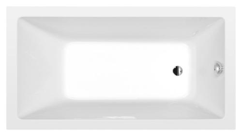 NOEMI Wanna akrylowa prostokątna 150x80x39 cm biały 71727