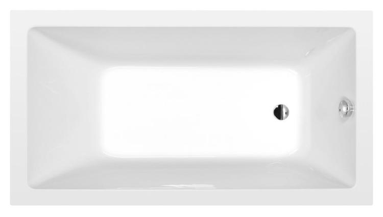 NOEMI Wanna akrylowa prostokątna 150x80x39 cm biały 71727