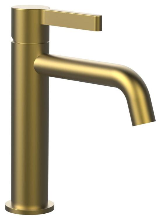 ICONIC Bateria umywalkowa stojąca złoty mat AF002GB