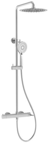 ICONIC zestaw prysznicowy z baterią dźwigniową, chrom AF139