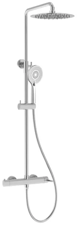 ICONIC zestaw prysznicowy z baterią dźwigniową, chrom AF139