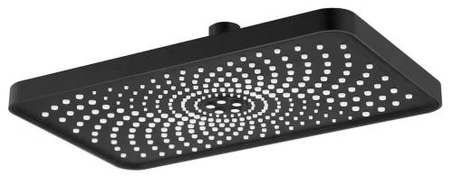 Deszczownia prostokąt 30x15 cm czarny mat SK851B