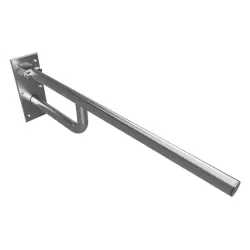 Poręcz łazienkowa składana 76 cm stal nierdzewna szczotkowana 301102092