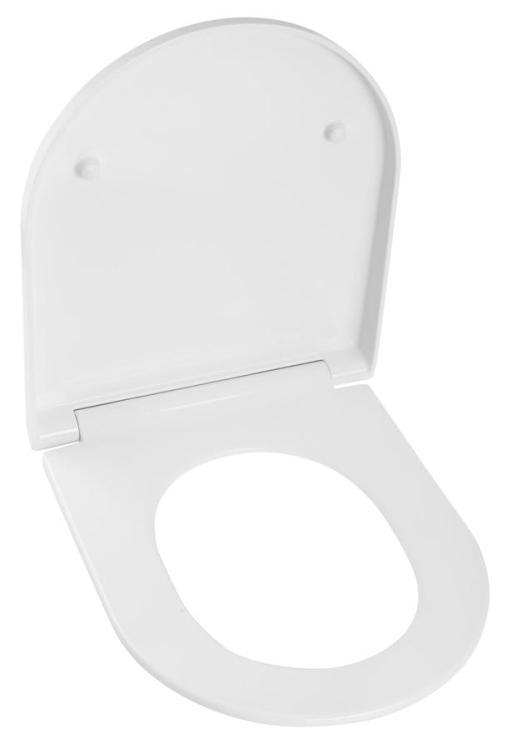 TURKU deska toaletowa, Soft Close, biały PCS104 otwarta
