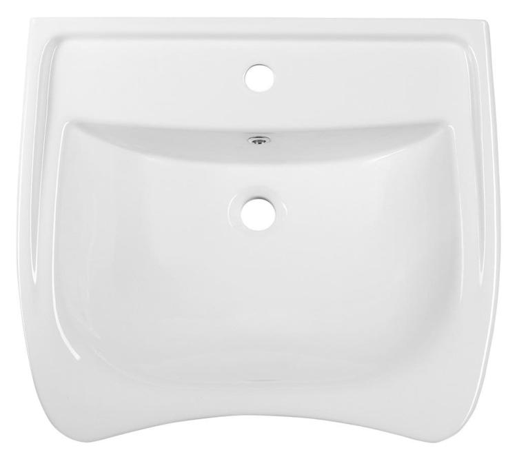 Umywalka ceramiczna dla niepełnosprawnych 60x55 cm 5160 60x55 cm 5160 z góry