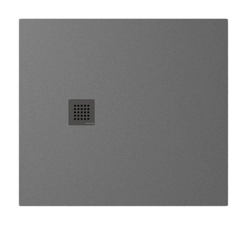 TRENECA brodzik kompozytowy z możliwością docinania 100x90 cm, szary mat 84306.31