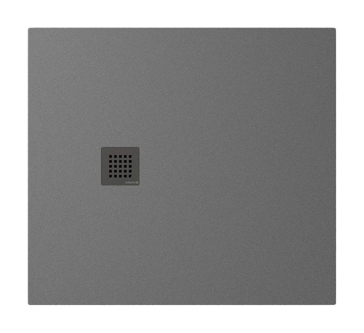 TRENECA brodzik kompozytowy z możliwością docinania 100x90 cm, szary mat 84306.31