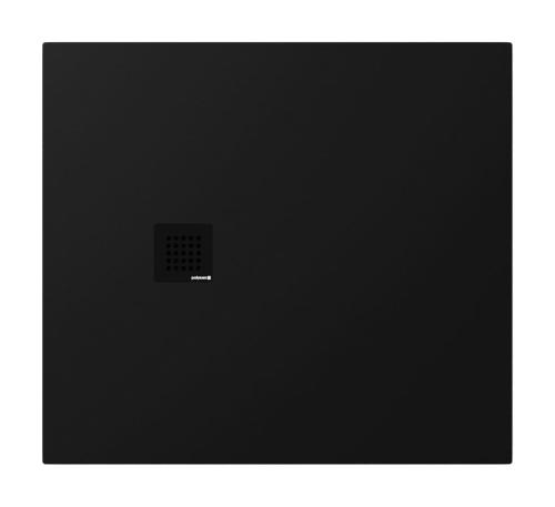 TRENECA brodzik kompozytowy z możliwością docinania 100x90 cm, czarny mat 84306.11