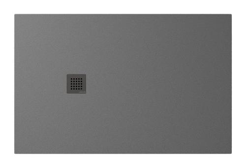 TRENECA brodzik kompozytowy z możliwością docinania 140x90 cm, szary mat 84309.31