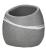 LITTLE ROCK Kubek z konglomeratu Dark 22190107