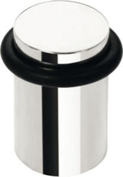 Odbojnik drzwiowy podłogowy, chromowany, połysk 101218012